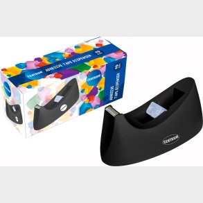 Tapedispencer Bordmodel 33 M - Sort - Centrum