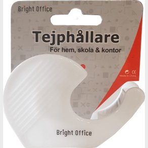 Tapedispencer - Hvid - Bright Office