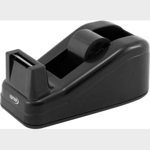 Tapedispenser Til 12-19 Mm Og 33 M Tape - Sort