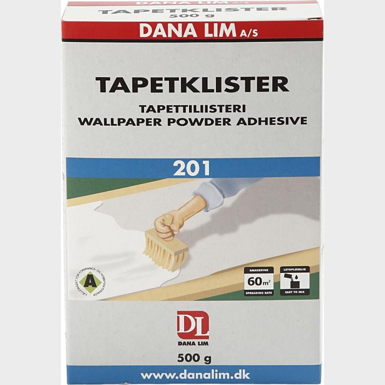 Dana Lim - Tapetklister Pulver - 500 G