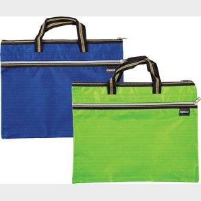 Taske - Mappe Med Hndtag 37 X 29,5 Cm - Assorterede - Centrum