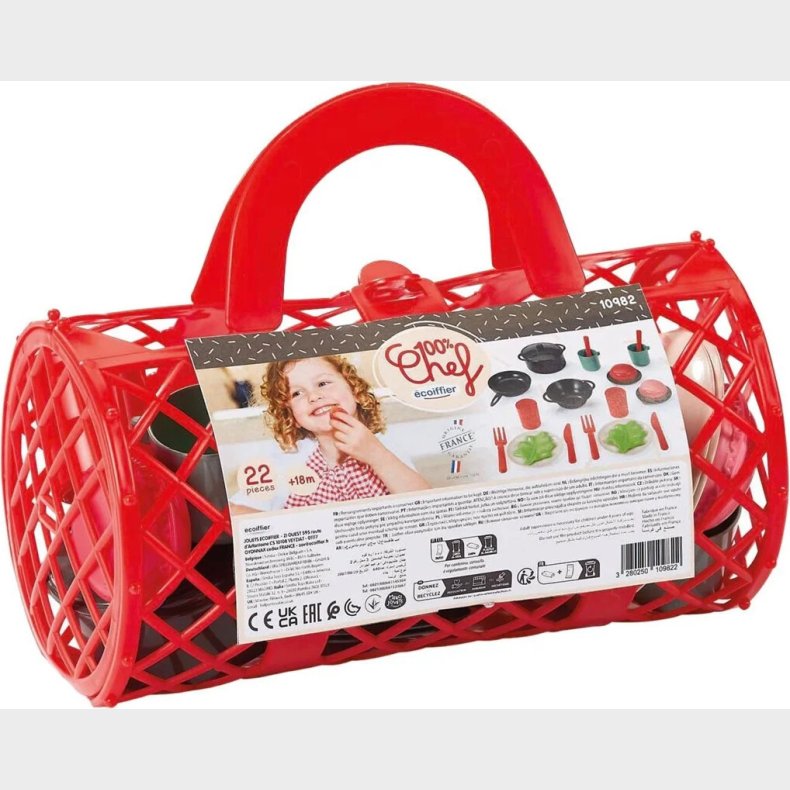 Taske Med Legetjsservice - 23 Cm