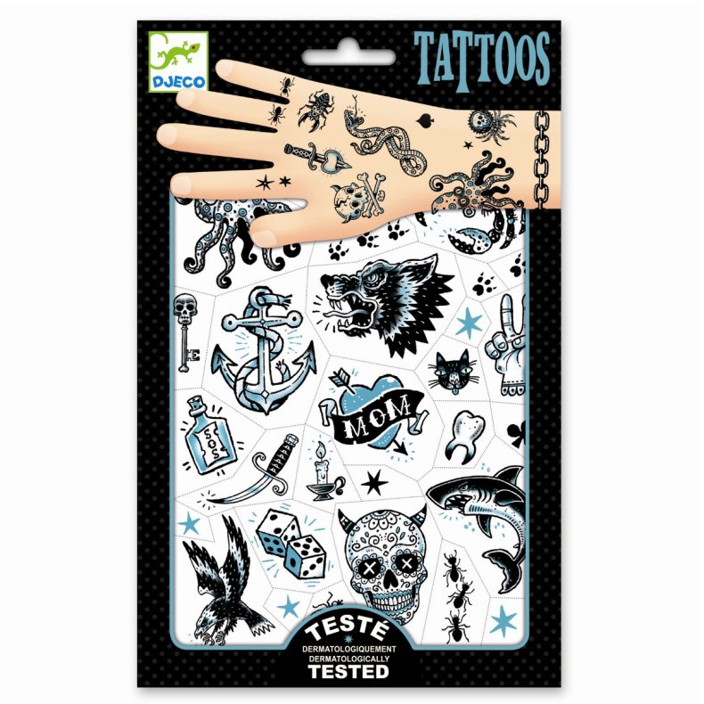 Djeco | Tatoveringer - Klassisk smand
