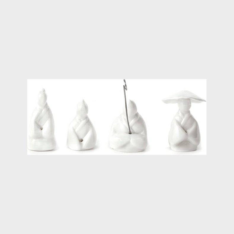 Kikkerland - Fishermen Teholdere I Silikone - 4 Stk