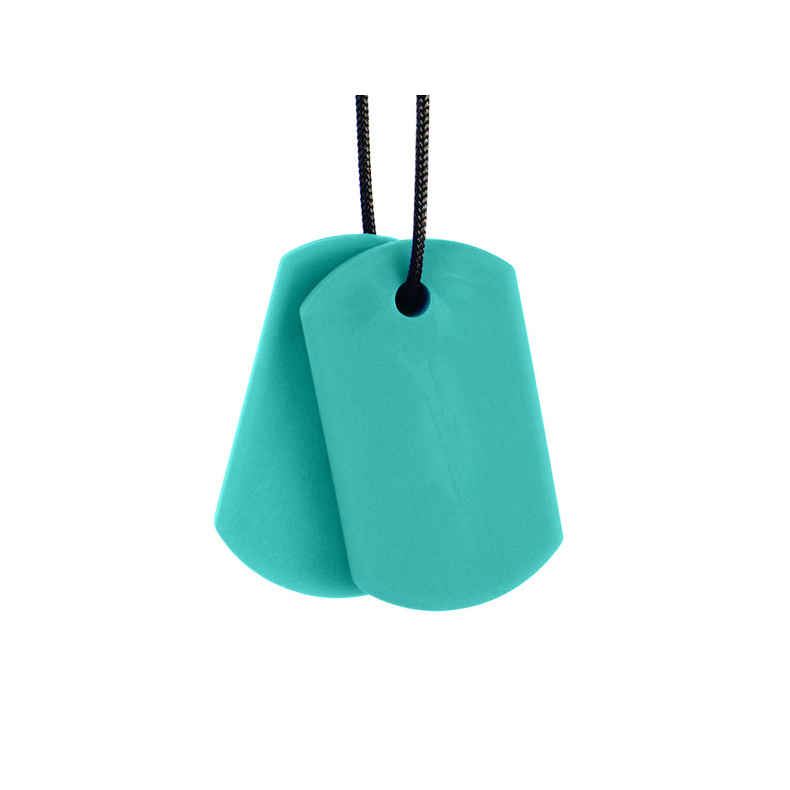ARK Therapeutic | Tyggesmykke, Chew Tag - H�rd Turkis