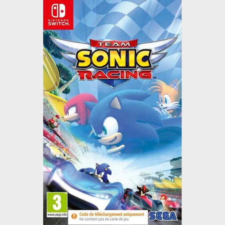 Team Sonic Racing - Kode I Boks  - Nintendo Switch