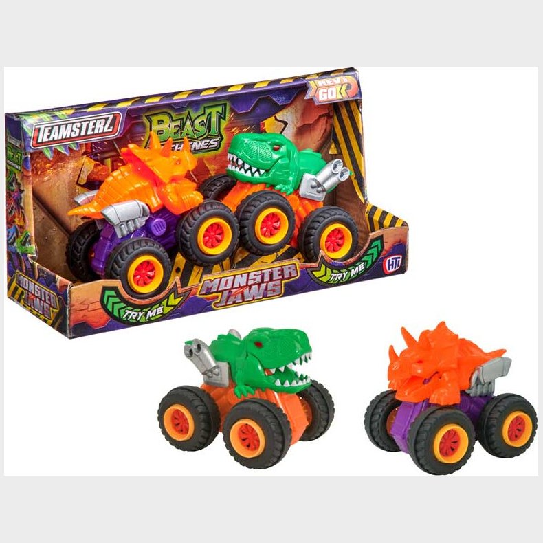 Teamsterz - Beast Machines - Power Jaws Die-cast - 2 Pack