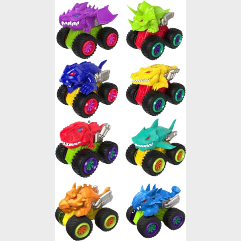 Teamsterz - Beast Machines - Power Jaws Single Die-cast - Assorteret