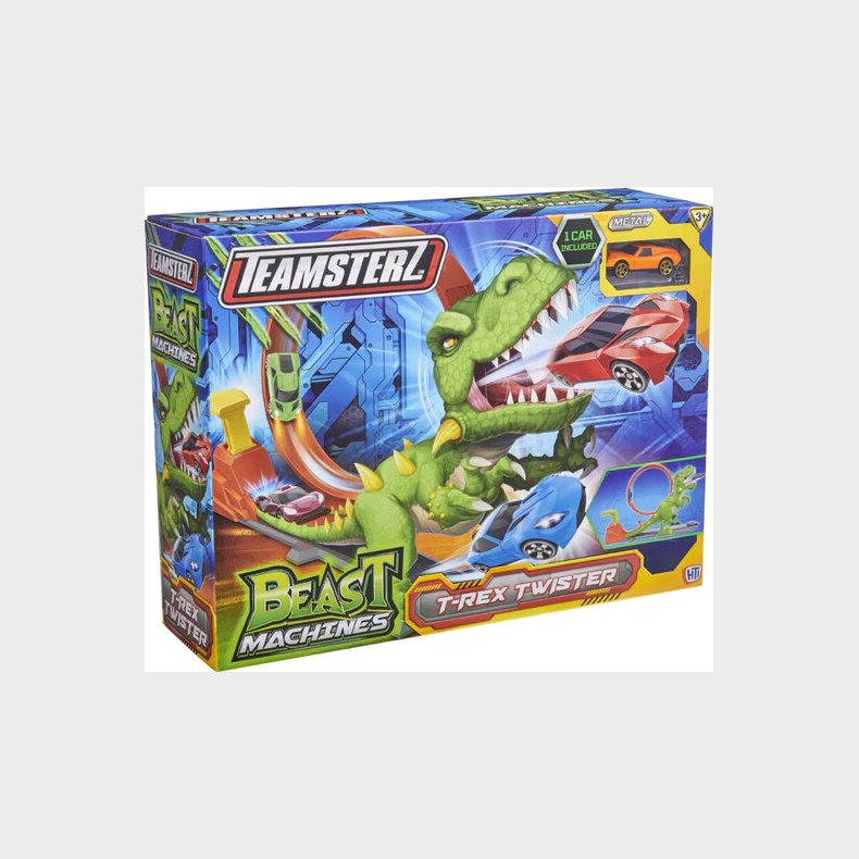 Teamsterz - Beast Machines - T-rex Twister - Med 1 Bil