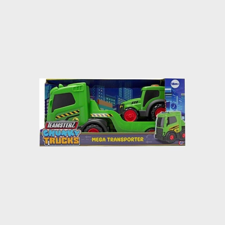 Teamsterz Chunky Trucks Farm Mega Transporter With 1 Tractor