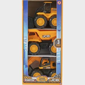 Teamsterz Jcb Tough Trucks 7 Inch 3 Pack