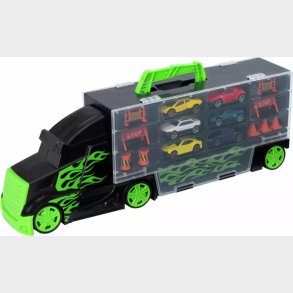 Teamsterz Metro City Medium Auto Transporter With 6 Cars
