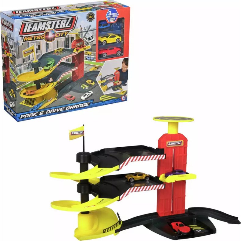 Teamsterz Metro City Park And Drive Garage With 3 Cars