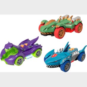 Teamsterz - Monster Minis - R�d Biltransporter Leget�j Med 4 Biler