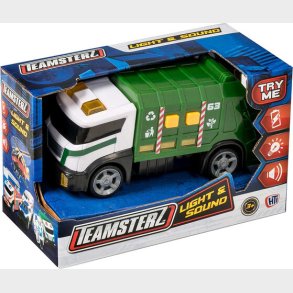 Teamsterz Mighty Machines Small Light And Sound Garbage Truck
