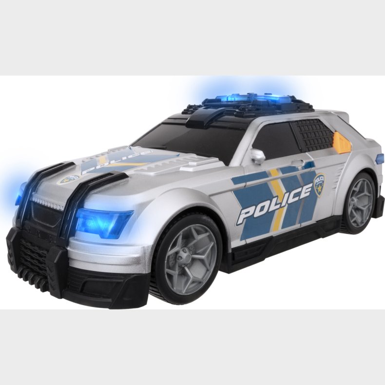 Teamsterz Mighty Machines Value Medium Light And Sound Police Interceptor