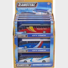 Teamsterz Street Kingz Die-cast City Coach Cdu12 3-asst