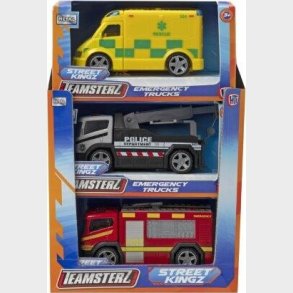 Teamsterz Street Kingz Die-cast Emergency Trucks Single In Cdu12 4-asst