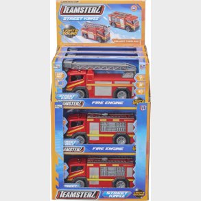 Teamsterz Street Kingz Die-cast Light And Sound Fire Engine Cdu12 2-asst