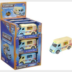 Teamsterz Street Kingz Die-cast Light And Sound Ice Cream Van Cdu9 2-asst