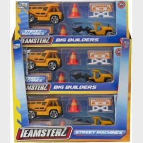 Teamsterz - Street Machines - Big Builders - Gravemaskiner Leget�j S�t - Overraskelse