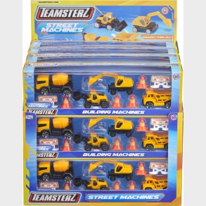 Teamsterz Street Machines Die-cast Building Machines Cdu12