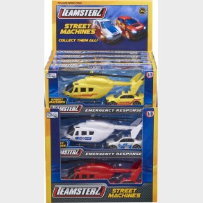 Teamsterz Street Machines Die-cast Emergency Response Cdu12 3-asst