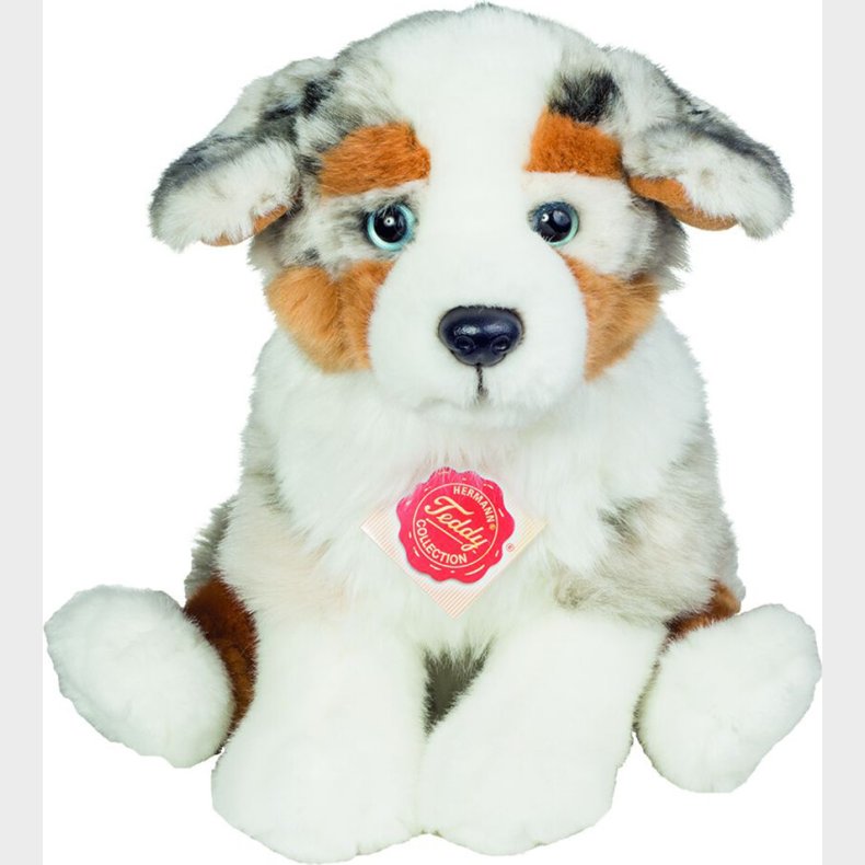 Teddy Hermann - Australsk Hyrdehund Hvalp 22 Cm