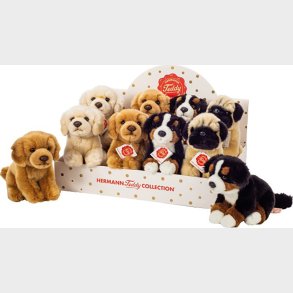 Teddy Hermann - Hund Assorterede Farver 15 Cm