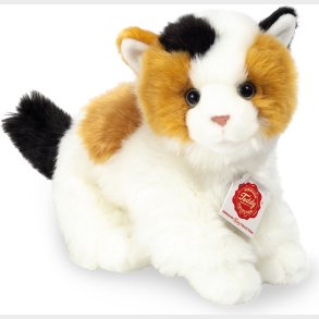 Teddy Hermann - Calico Kat Bamse - Flerfarvet - 24 Cm