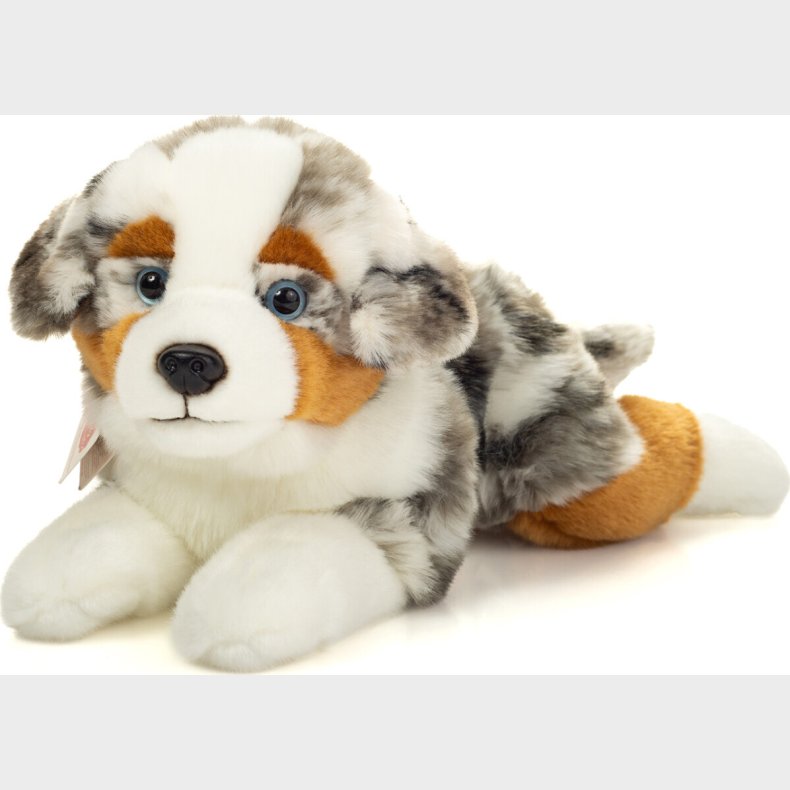Teddy Hermann - Liggende Australsk Hyrdehund 40 Cm