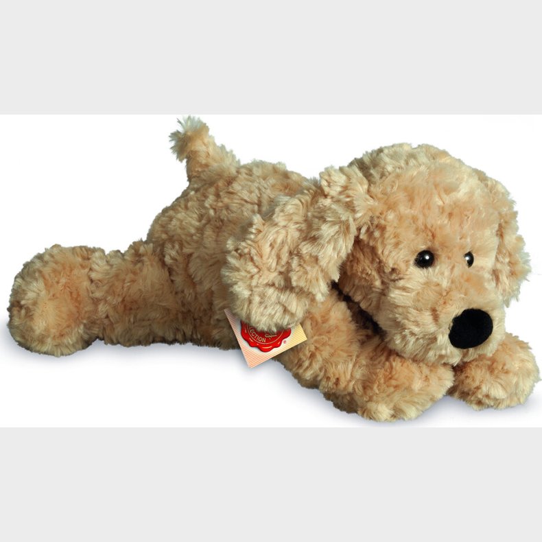 Teddy Hermann - Liggende Hund Beige 28 Cm