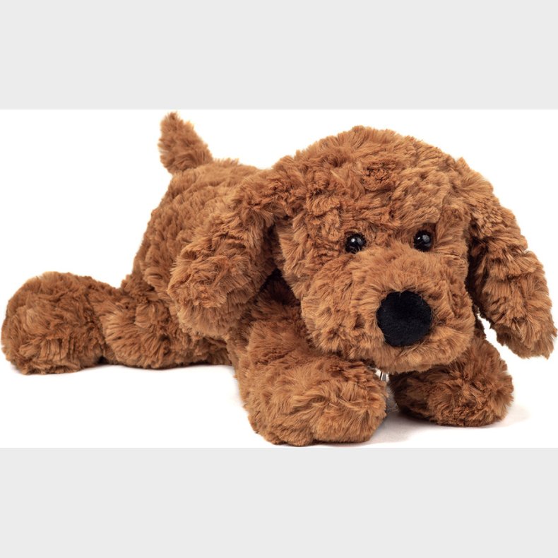 Teddy Hermann - Liggende Hund Brun 30 Cm
