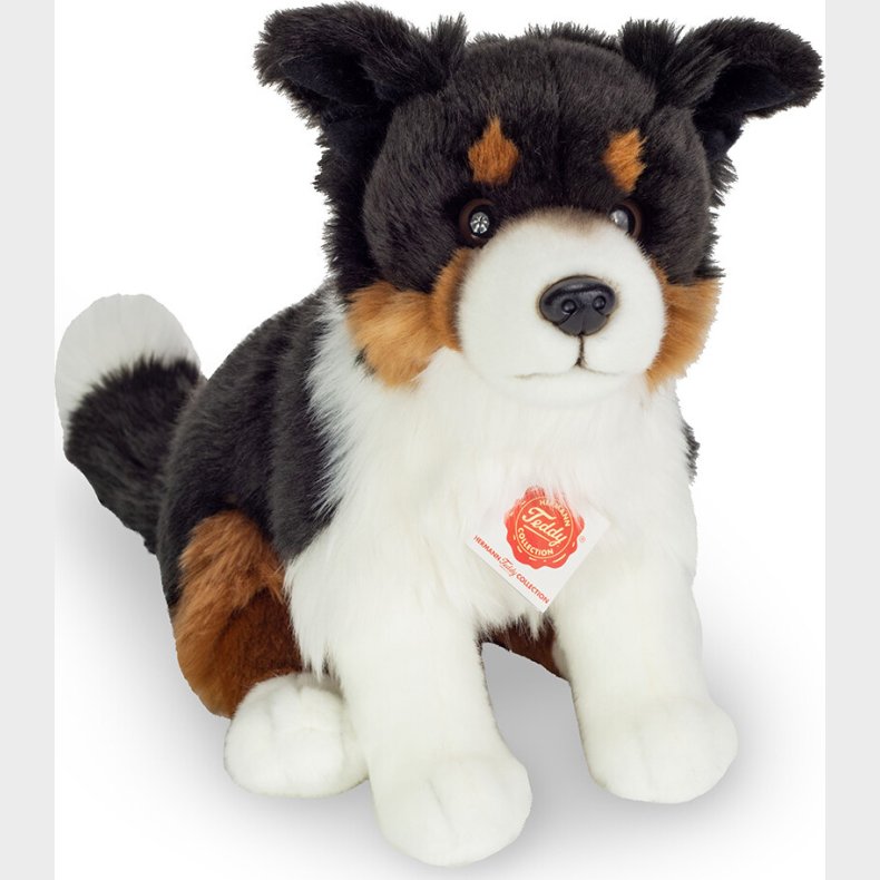 Teddy Hermann - Siddende Border Collie 30 Cm