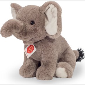 Teddy Hermann - Siddende Elefant 25 Cm