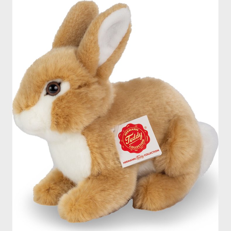 Teddy Hermann - Siddende Kanin Beige 20 Cm