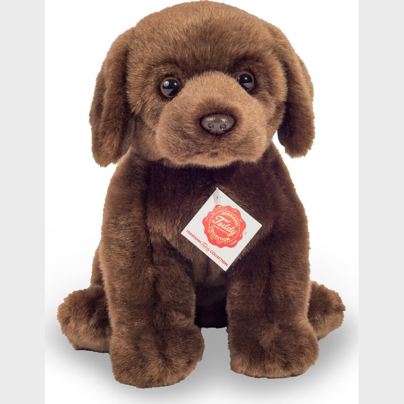 Teddy Hermann - Siddende Labrador Brun 25 Cm