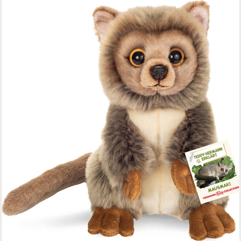 Teddy Hermann - Siddende Musemaki 21 Cm