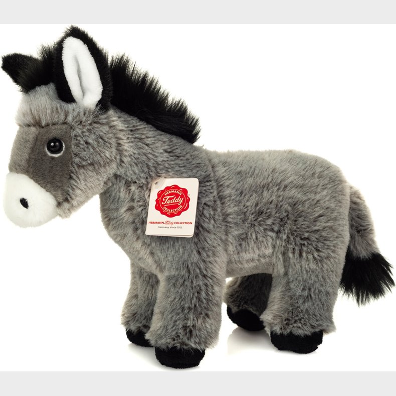 Teddy Hermann - �sel Bamse - Gr� - St�ende - 27 Cm
