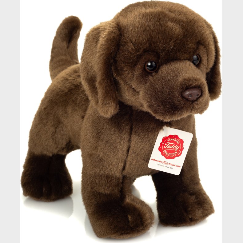 Teddy Hermann - Labrador Brun - St�ende - 30 Cm - Bamse