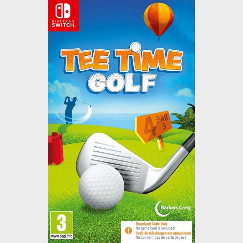 Tee Time Golf - Kode I Boks - Nintendo Switch