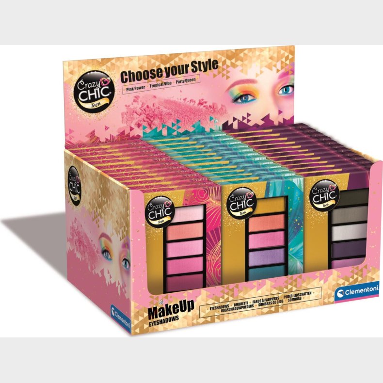 Clementoni - Crazy Chic - jenskygge Til Brn - Assorteret