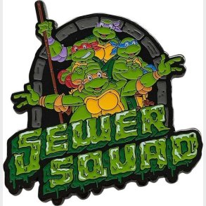 Teenage Mutant Ninja Turtles Limited Edition 40th Anniversary Pin Badge