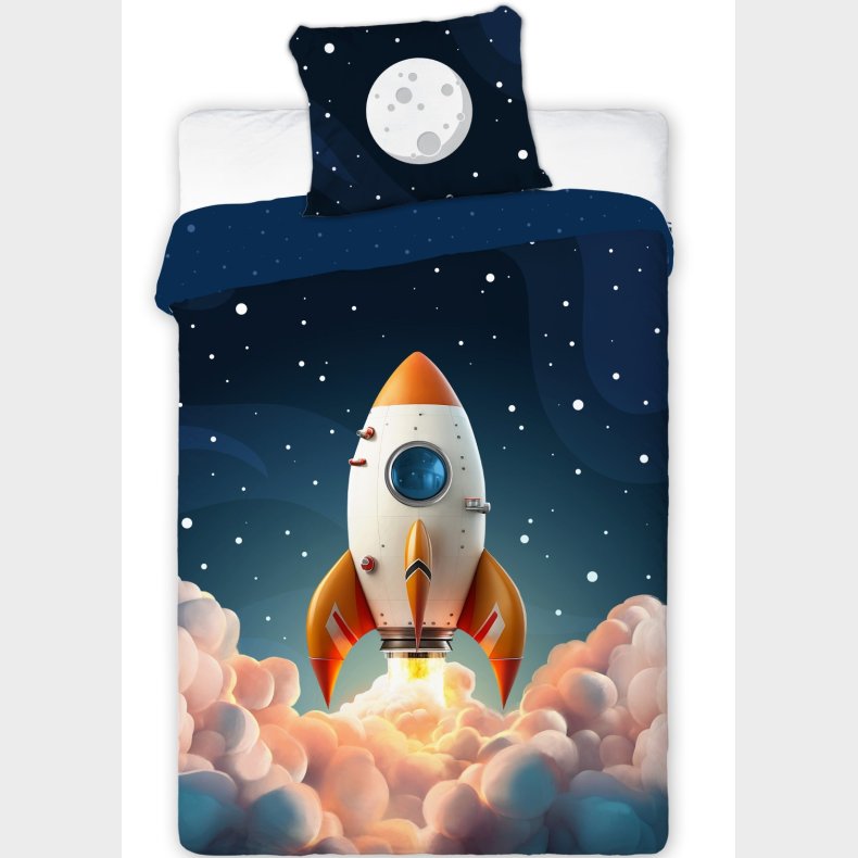 Teenager Raket Sengetj 140x200 cm - 100 procent bomuld