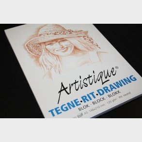 Tegneblok Artistique A5 120 G - 30 Ark