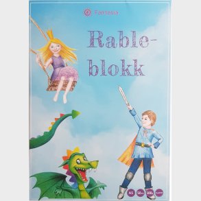 Tegneblok Fantasia A5 50 Ark