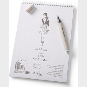 Tegneblok Marker Papir A4 100 G