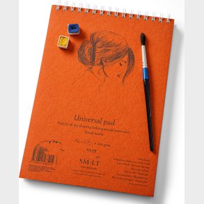 Tegneblok Mixed Media Papir A4 200 G