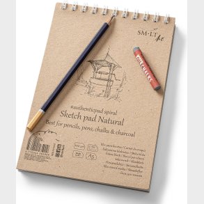 Tegneblok Skitse Natural A5 100 G