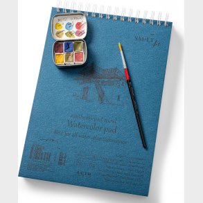 Tegneblok Watercolor Papir A4 280 G